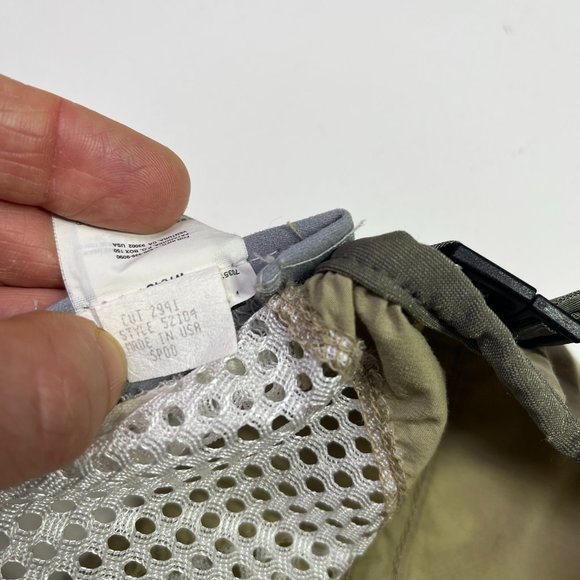 Vintage c. 2000 Patagonia Size L Fishing Cap Hat Mesh 52104 Made in USA - Picture 11 of 12